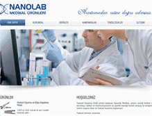 Tablet Screenshot of nanolab.com.tr